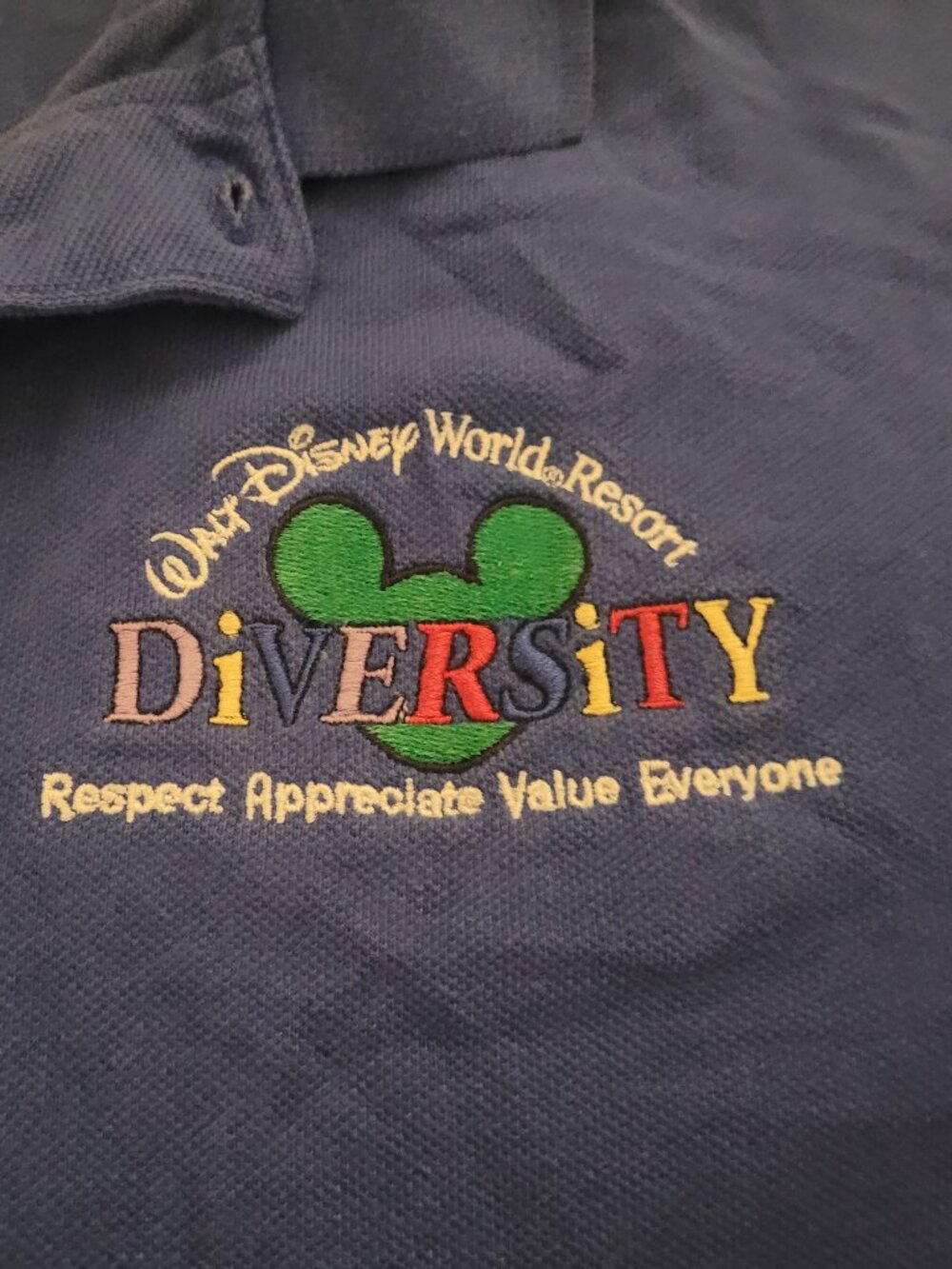 Walt Disney World Resort Diversity R.A.V.E. Polo Shirt – Cast Member Exclusive